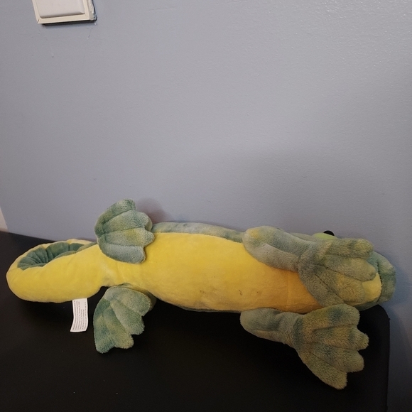 Kohl's Cares For Kids Green/Yellow Iguana Reptile Plush Stuffed Animal 21in - Picture 6 of 8